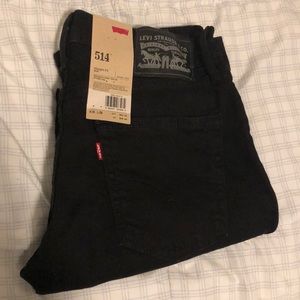 Levi’s 514 Straight Fit Black 31x30
